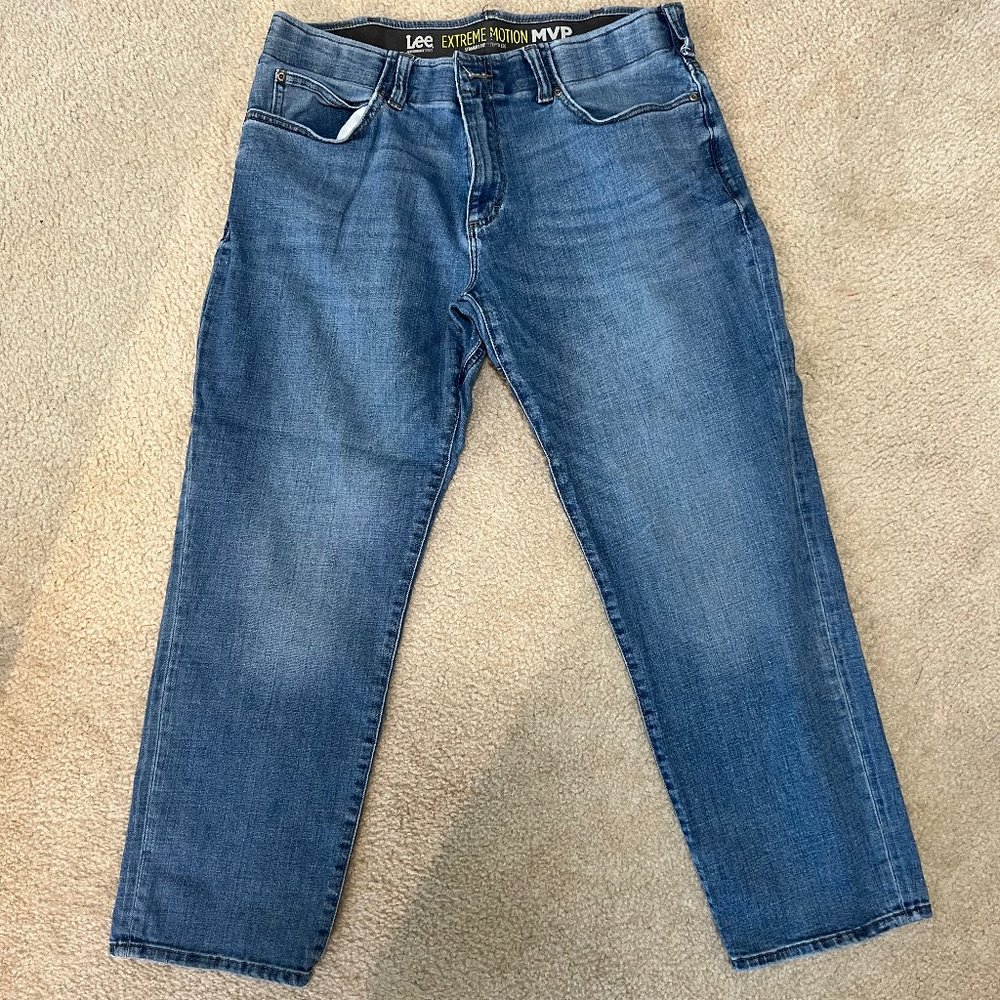 Lee Extreme Motion MVP Mens Jeans Size 36x29